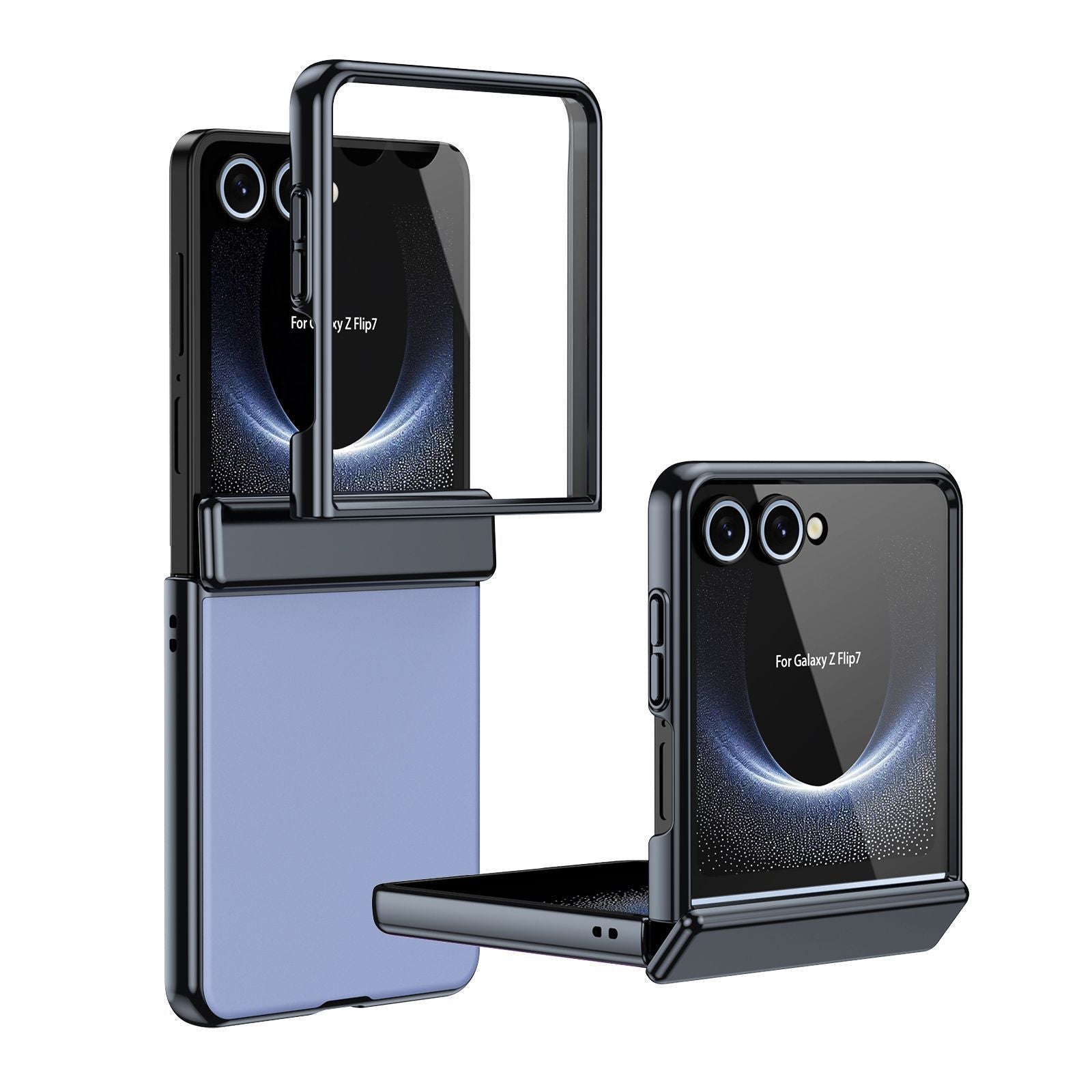 Electroplating Frame Leather Case