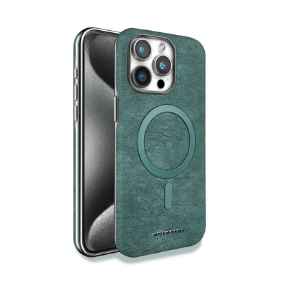 Luxury Business Leather Case with MagSafe