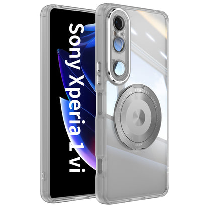 Swivel Stand Transparent Case