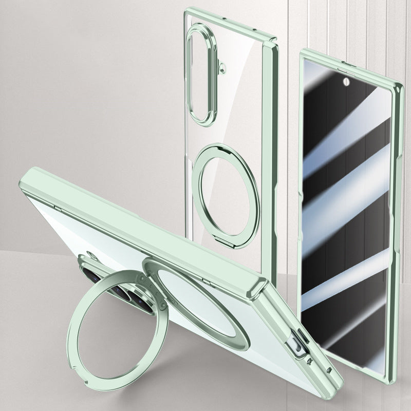 360° Rotating Stand Clear Case with MagSafe