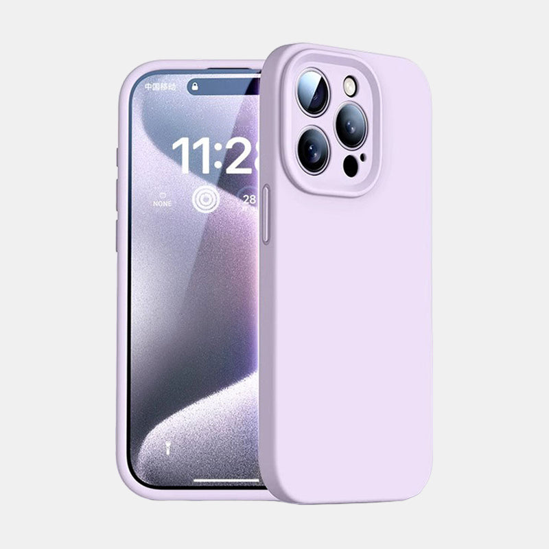 Solid Color Liquid Silicone Case