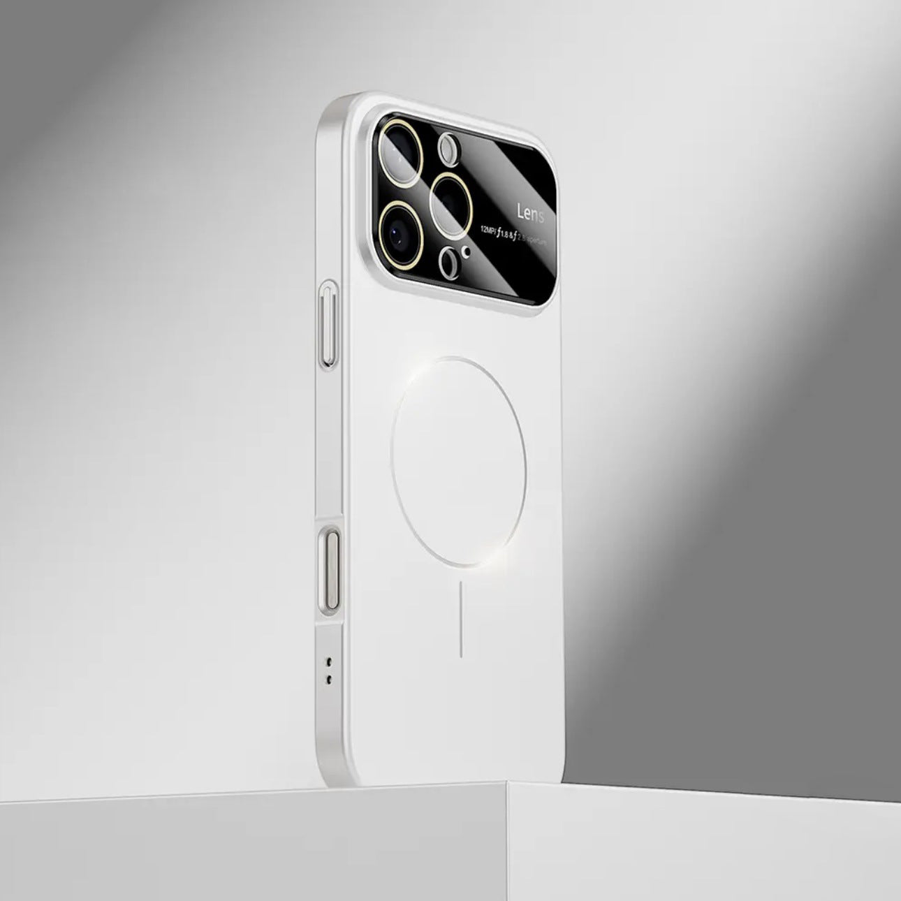 Electroplated Frosted Acrylic Case with MagSafe