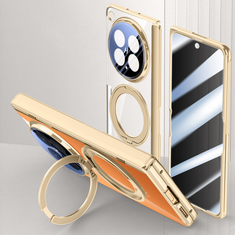 360° Rotating Stand Clear Case with MagSafe