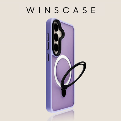 Translucent Frosted Swivel Kickstand Case with MagSafe