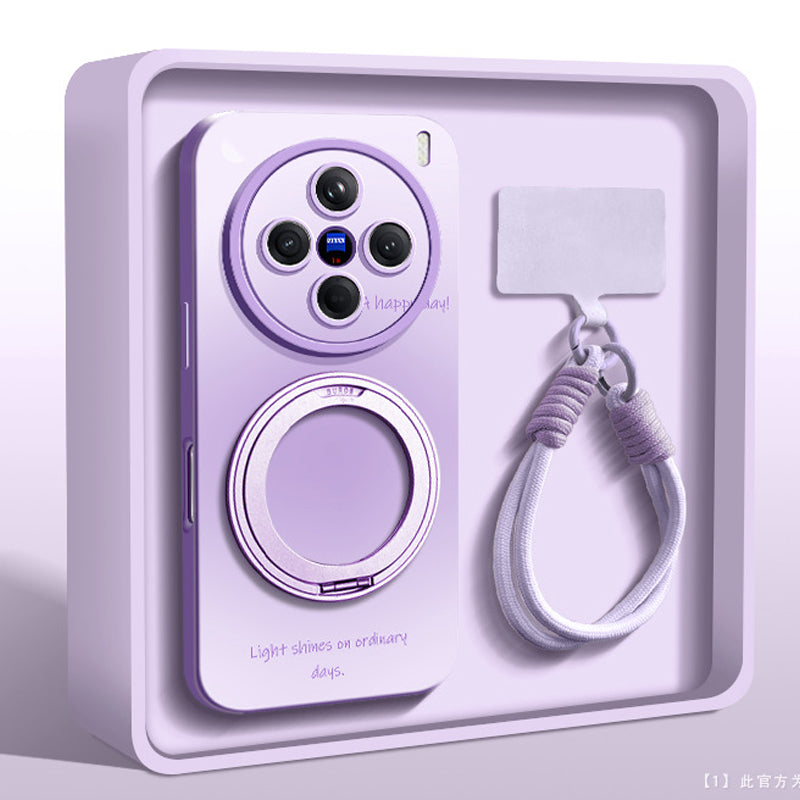 Liquid Silicone Lanyard Case with MagSafe