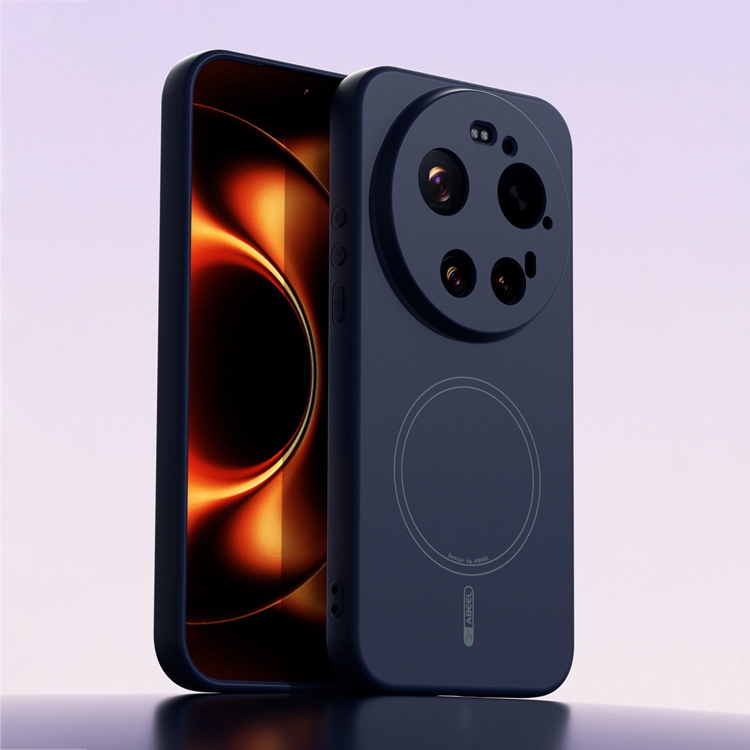 Solid Color Liquid Silicone Case with MagSafe