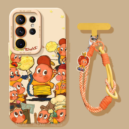 Twinkle Twinkle Liquid Silicone Lanyard Case