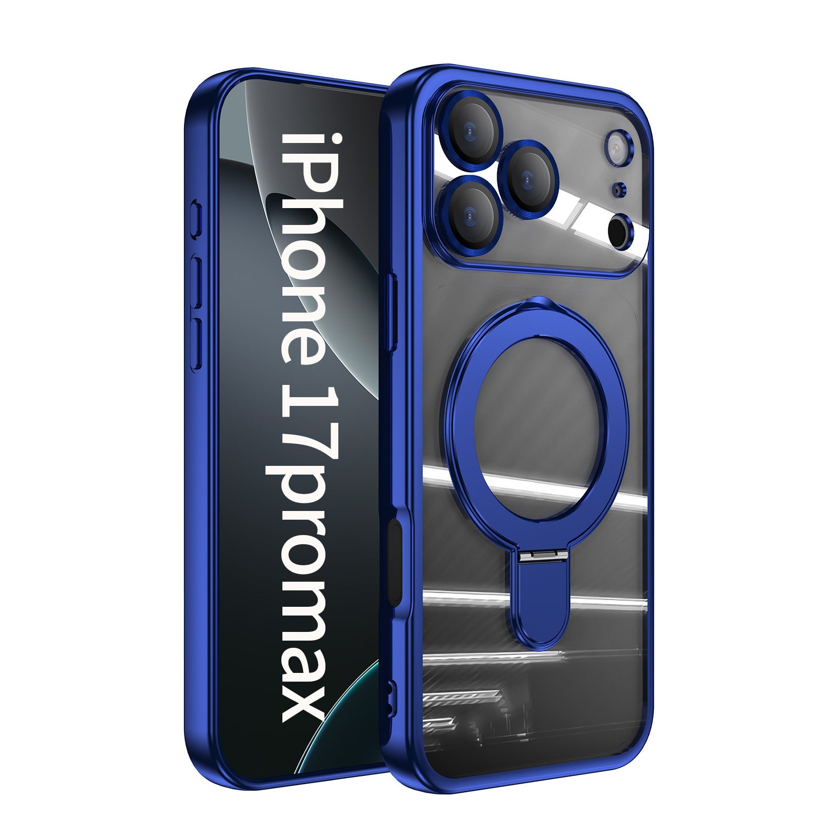 Electroplated Clear Case with MagSafe