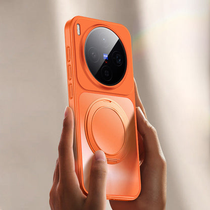 Rotating Magnet Kickstand Frosted Case