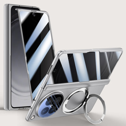 Rotating Magnet Ring Frosted Case with MagSafe