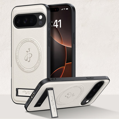 Business kickstand Leather Case with MagSafe