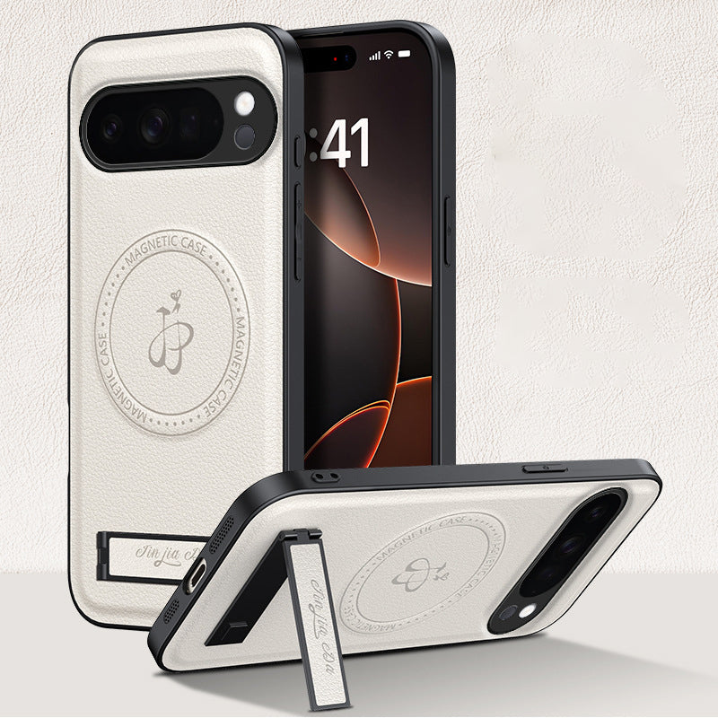 Business kickstand Leather Case with MagSafe