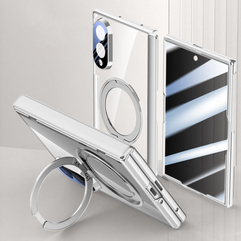 360° Rotating Stand Clear Case with MagSafe
