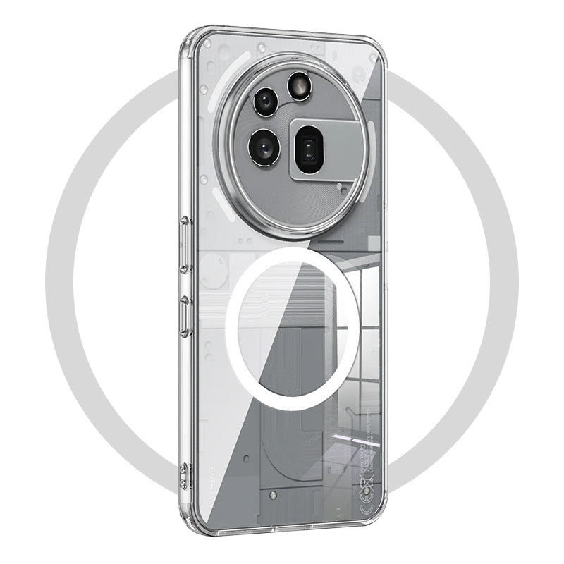 Transparent Frosted Case with MagSafe