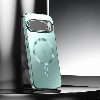 Electroplated Frosted Case with MagSafe