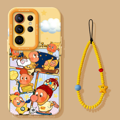 Twinkle Twinkle Liquid Silicone Lanyard Case