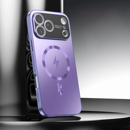 Electroplated Frosted Case with MagSafe