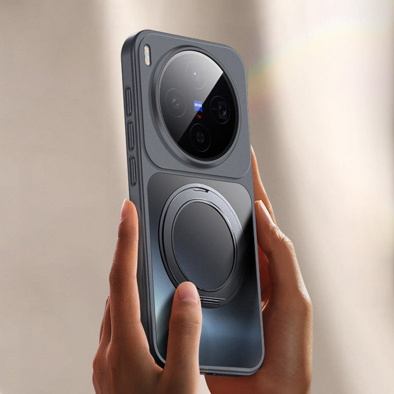 Rotating Magnet Kickstand Frosted Case