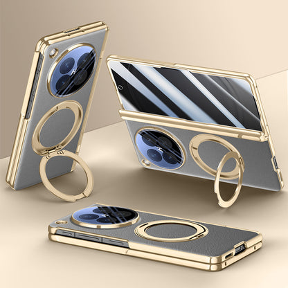 360° Rotating kickstand Leather Case with MagSafe