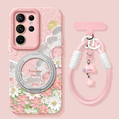 Liquid Silicone Lanyard Case with Bracket