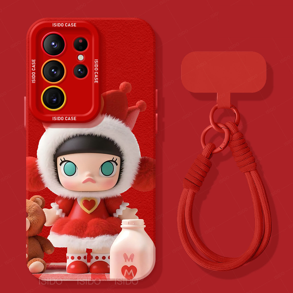 CRYBABY Liquid Silicone Lanyard Case