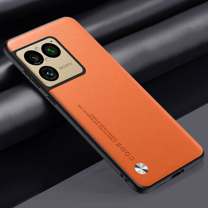 Solid Color Leather Case