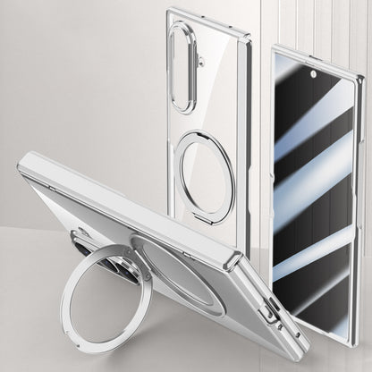 360° Rotating Stand Clear Case with MagSafe