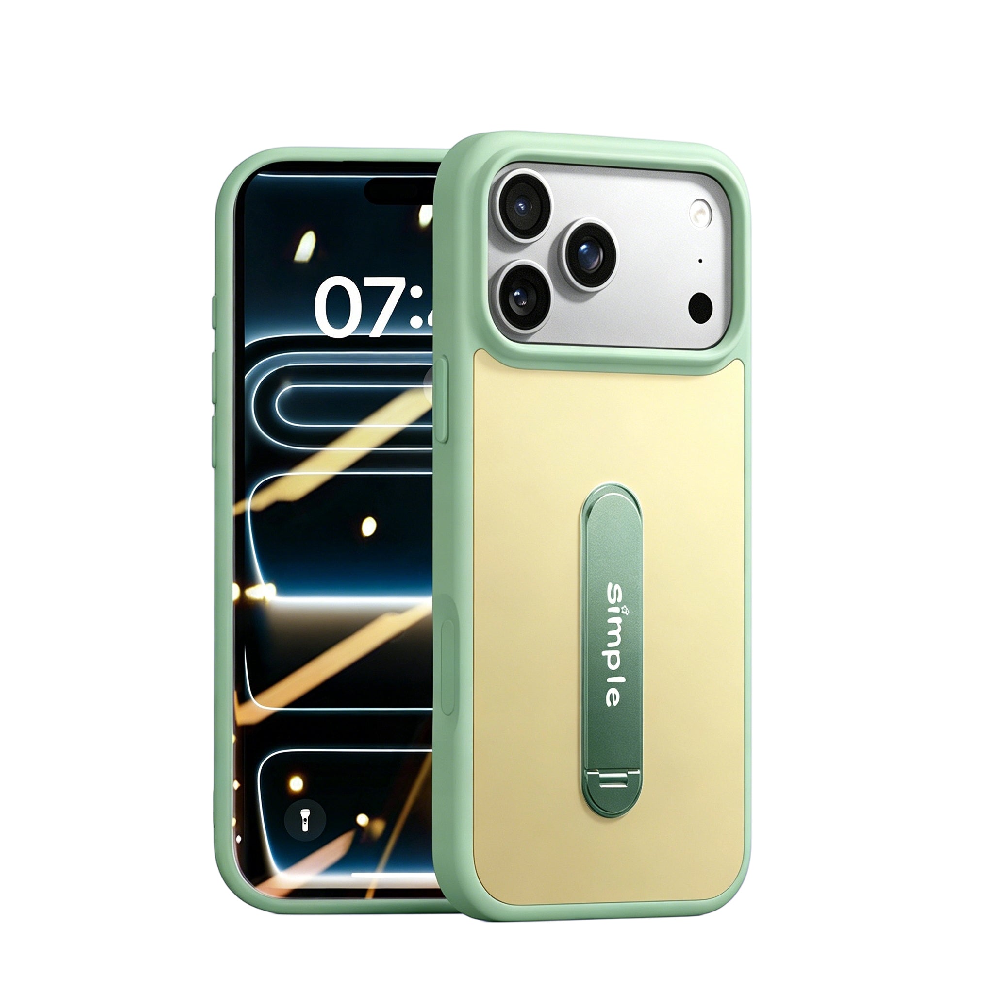 Folding Kickstand Liquid Silicone Case with MagSafe