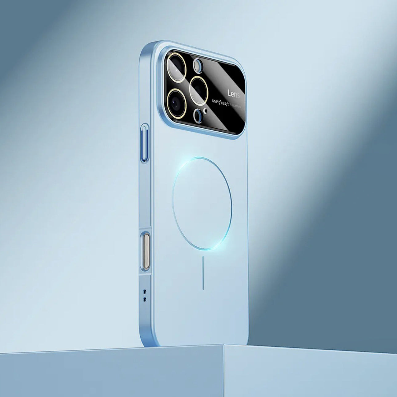 Electroplated Frosted Acrylic Case with MagSafe