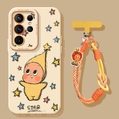 Twinkle Twinkle Liquid Silicone Lanyard Case
