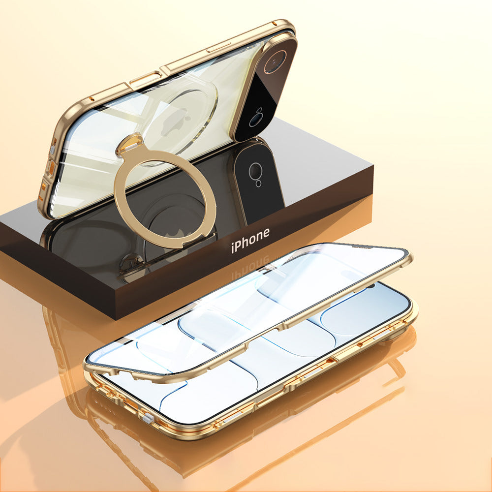 Double-Sided Protective Magsafe Case with Kickstand