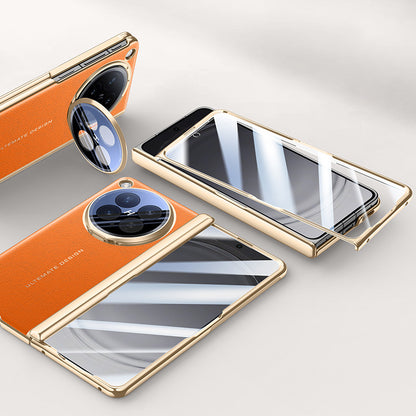 Mirror Cover Holder Leather Case