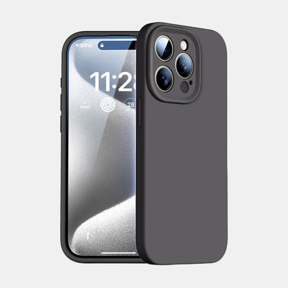 Solid Color Liquid Silicone Case