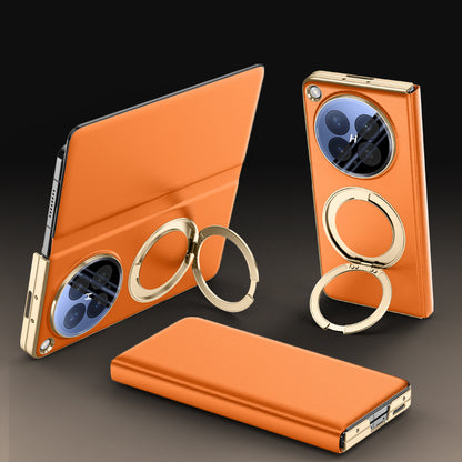 Kickstand Flip Leather Case