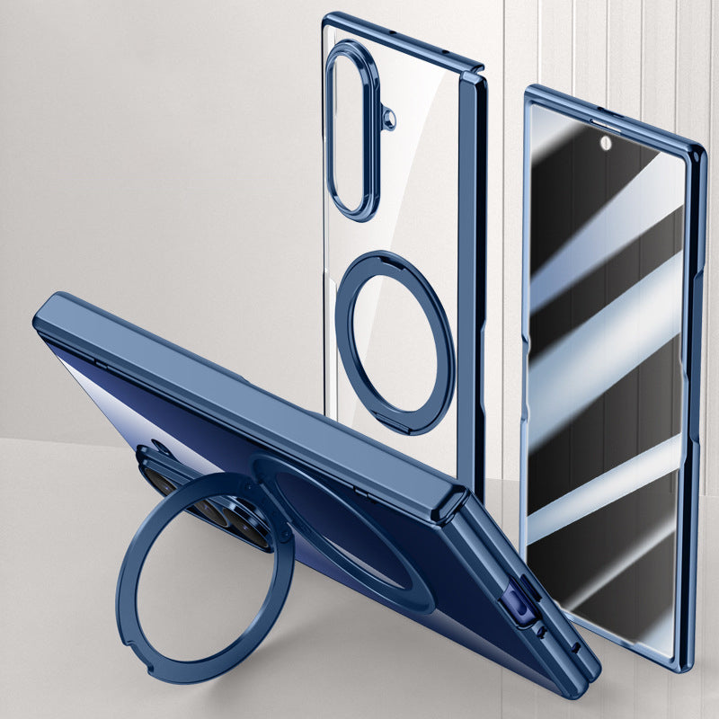 360° Rotating Stand Clear Case with MagSafe