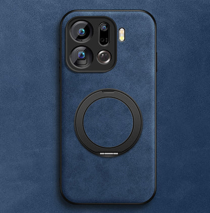 Rotating Ring Leather Case