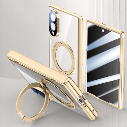 360° Rotating Stand Clear Case with MagSafe