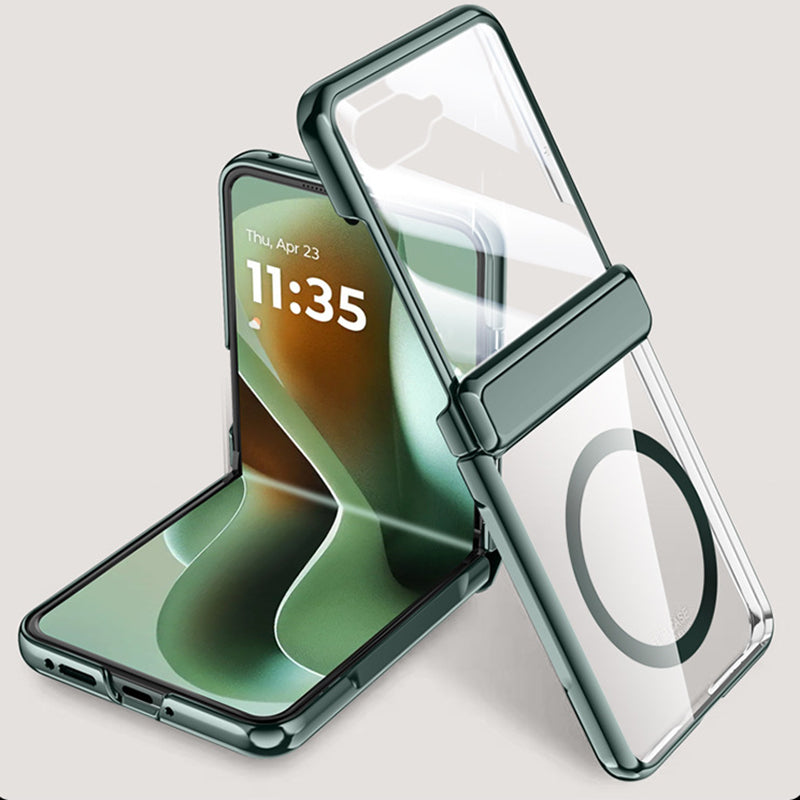 Electroplated Clear Case with MagSafe