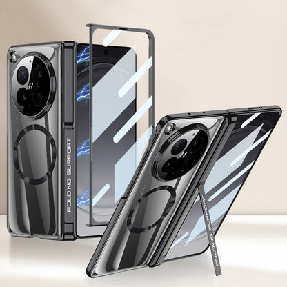Transparent Electroplated Case with Kickstand