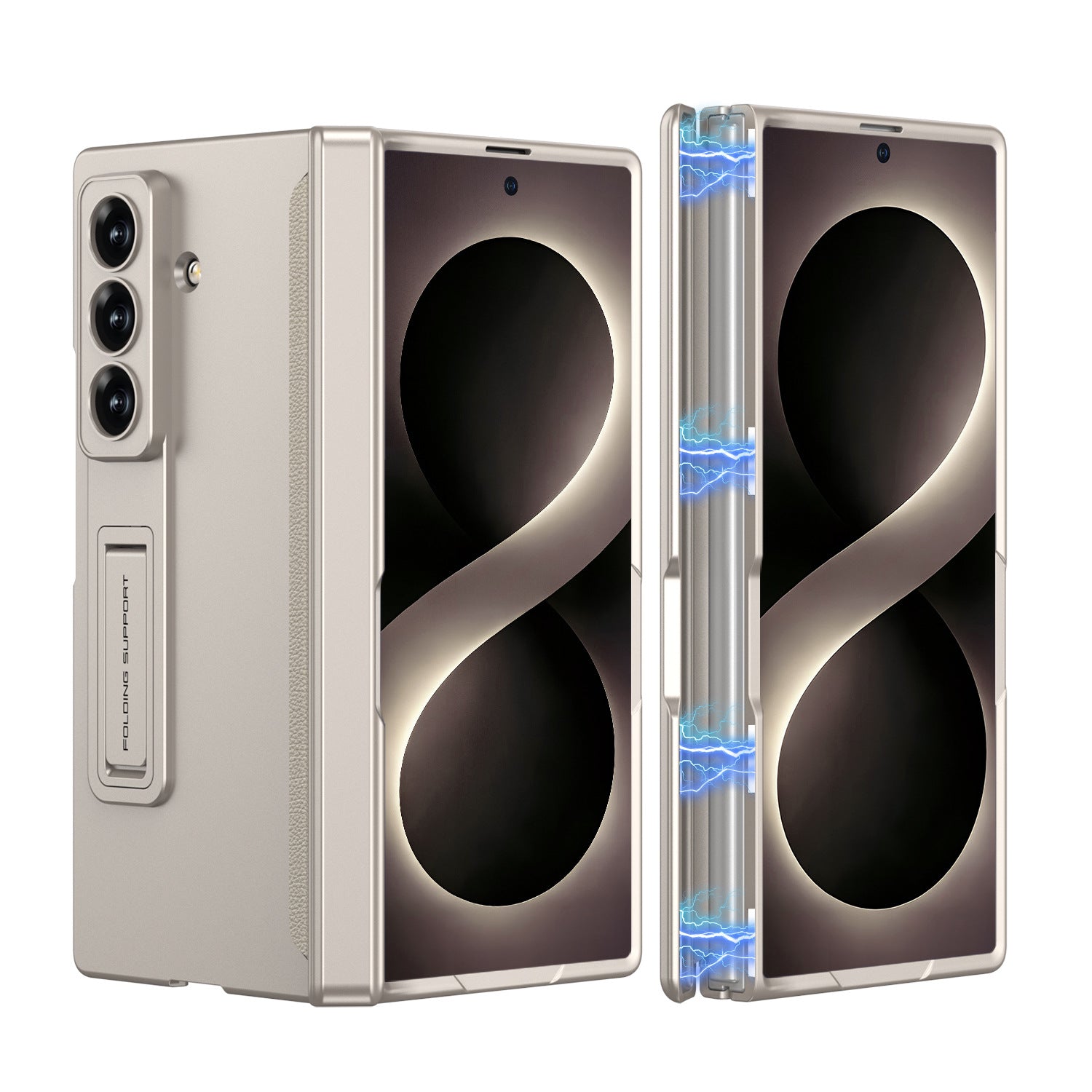 Frosted Ultra-Thin Kickstand Case