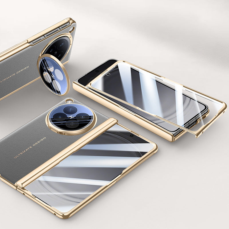 Mirror Cover Holder Leather Case