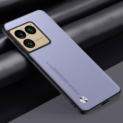 Solid Color Leather Case