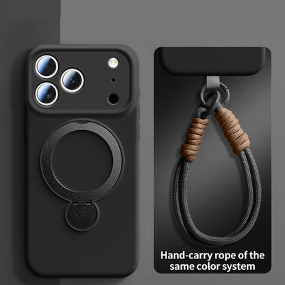 Liquid Silicone Case with Lanyard