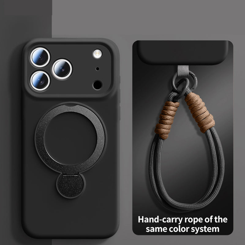 Liquid Silicone Case with Lanyard