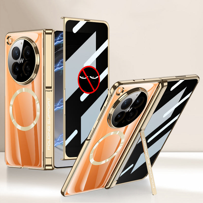 Transparent Electroplated Case with Kickstand