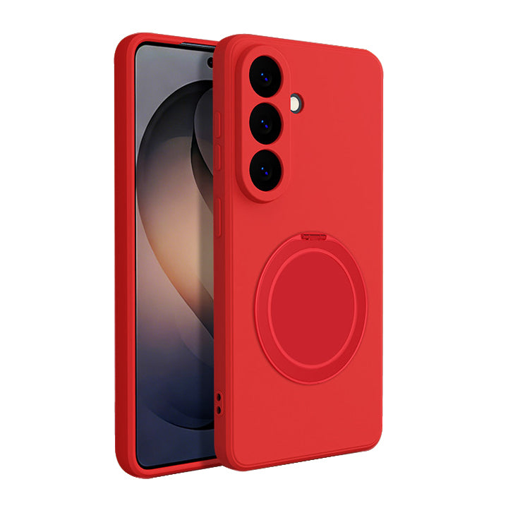 Rotating Bracket Liquid Silicone Case