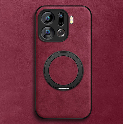 Rotating Ring Leather Case