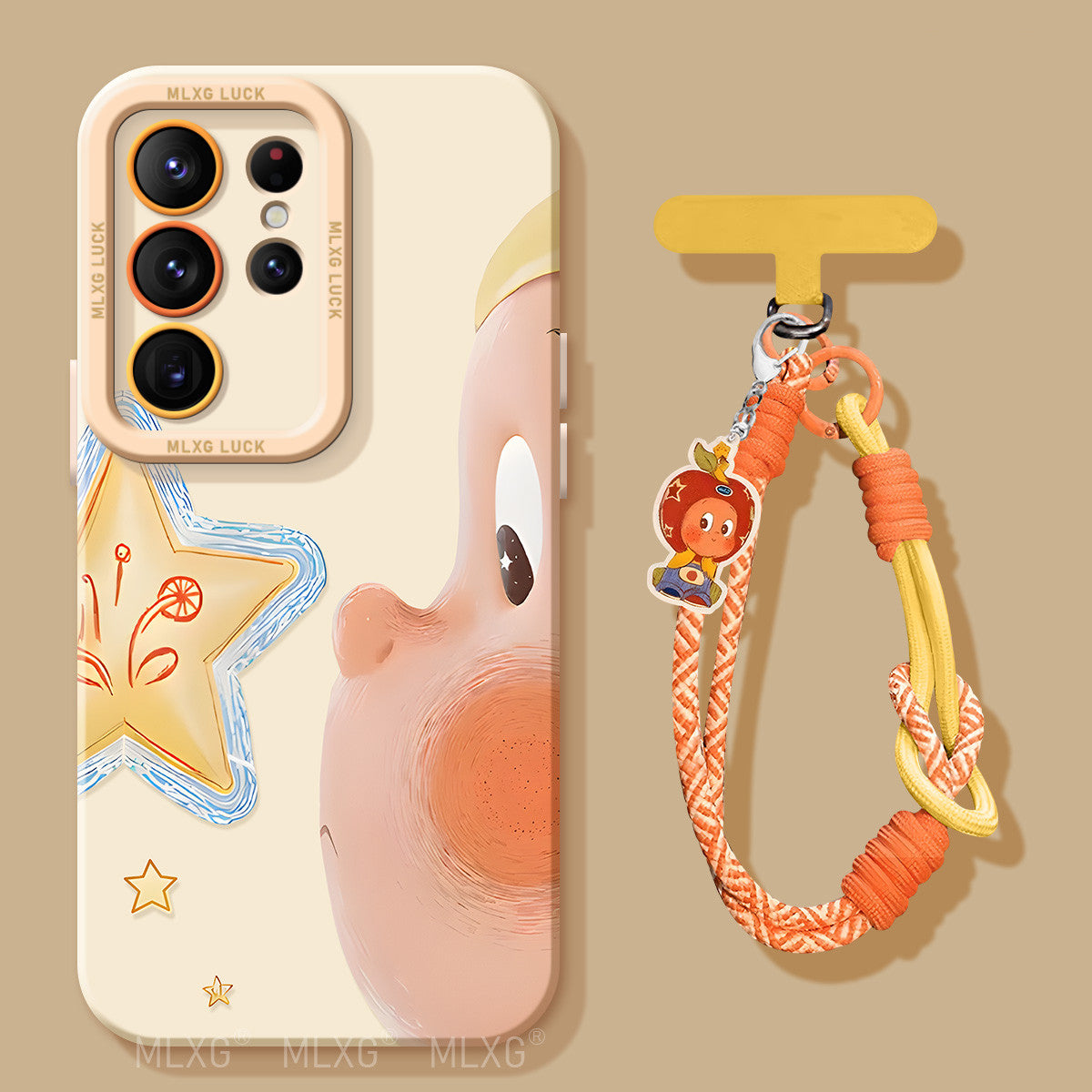 Twinkle Twinkle Liquid Silicone Lanyard Case
