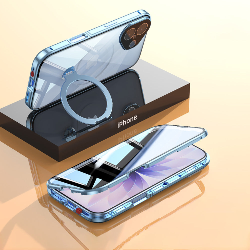 Double-Sided Protective Magsafe Case with Kickstand