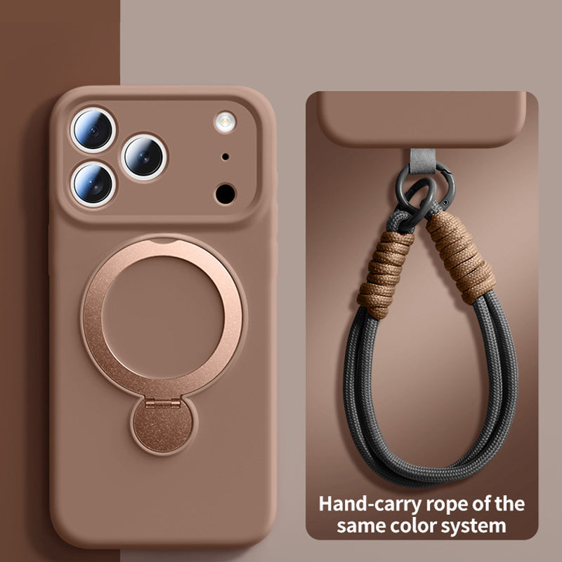 Liquid Silicone Case with Lanyard